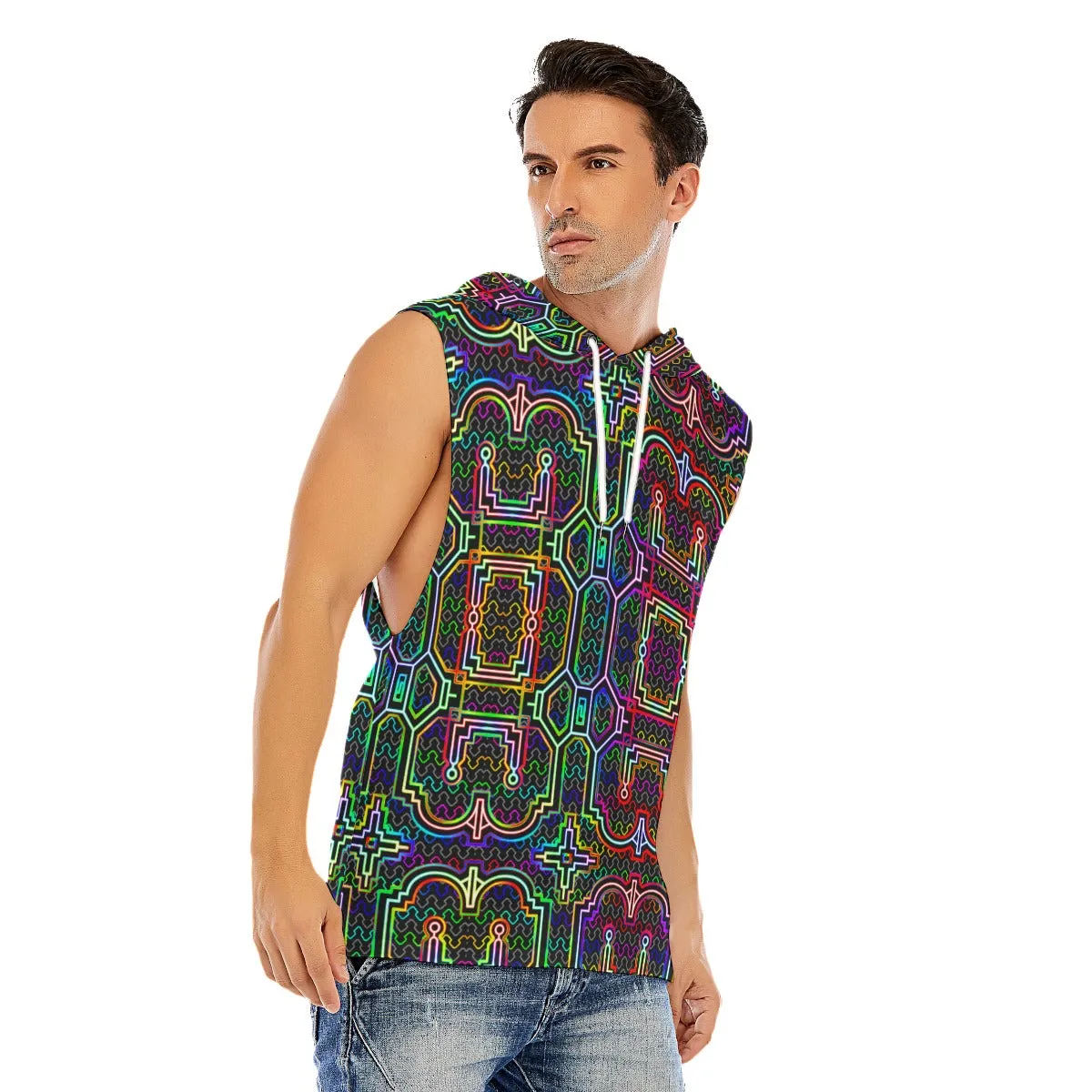 Icaro Hooded Tank Top