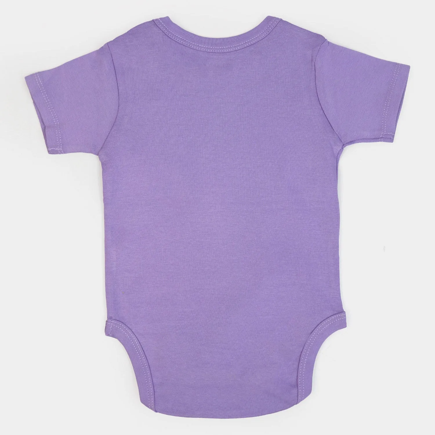 Infant Cotton Romper Dumbo - Light Purple
