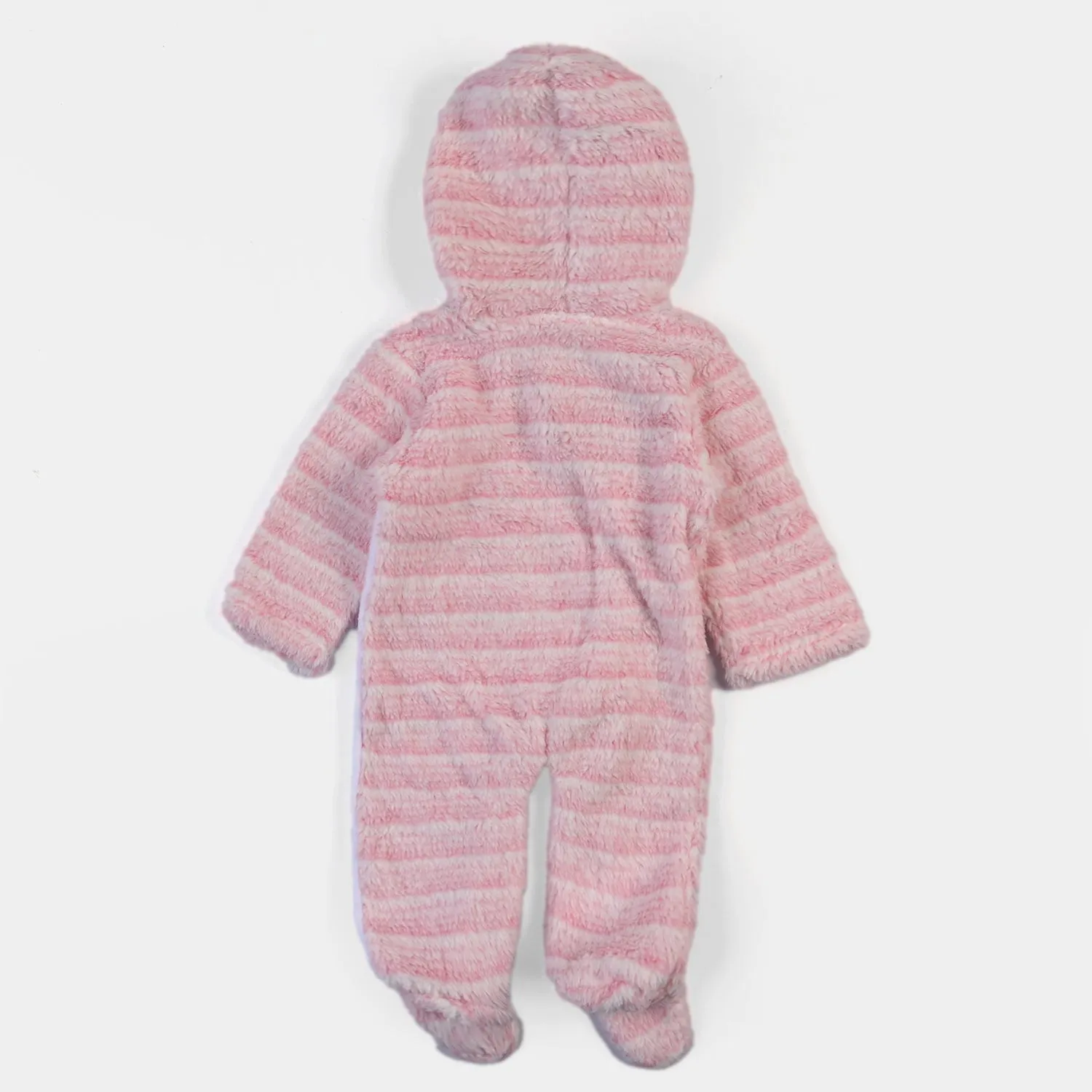 Infant Girls Velour Character Romper - Sky Blue