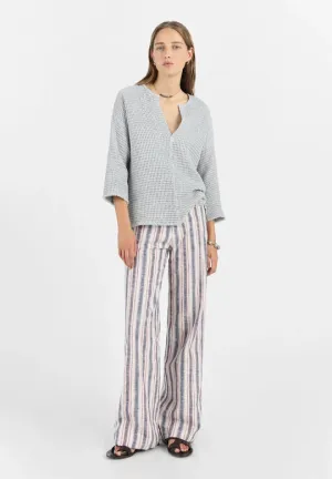Irvine Split Neck Top