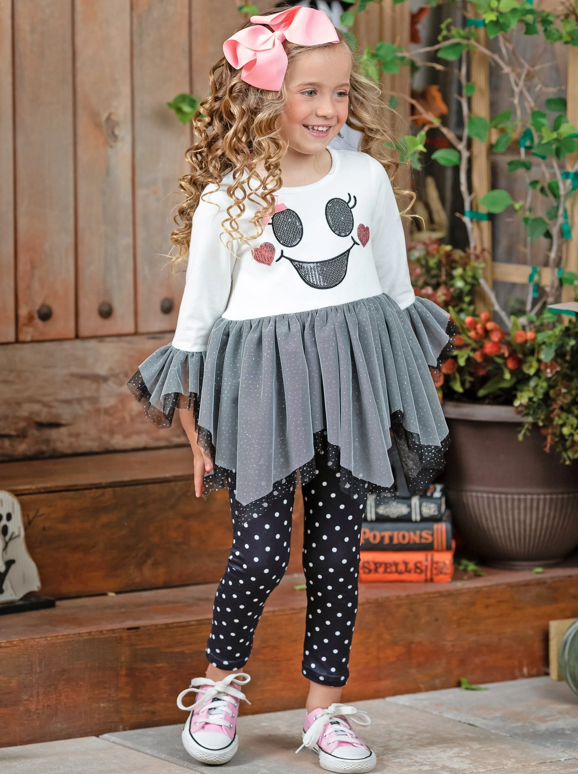 It's A Boo Thing Tutu Tunic And Legging Set