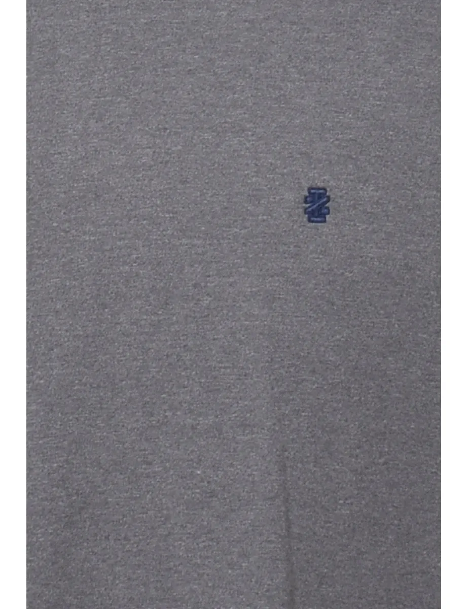 Izod Plain Grey Sweatshirt - M
