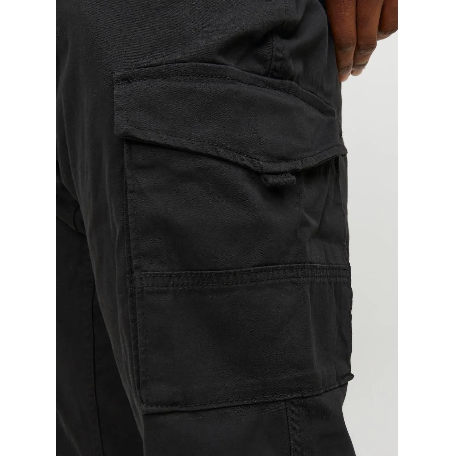Jack & Jones Mens Paul Big & Tall Slim Tapered Fit Cargo Pants
