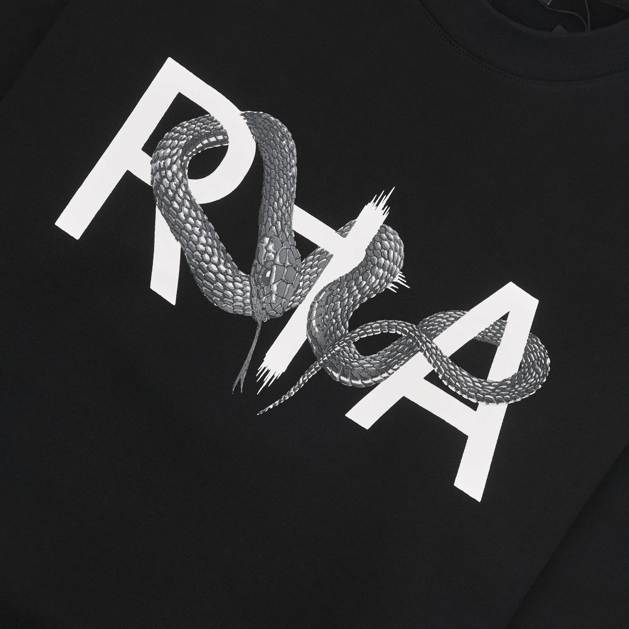 Jaylen Snake Sweatshirt | Black
