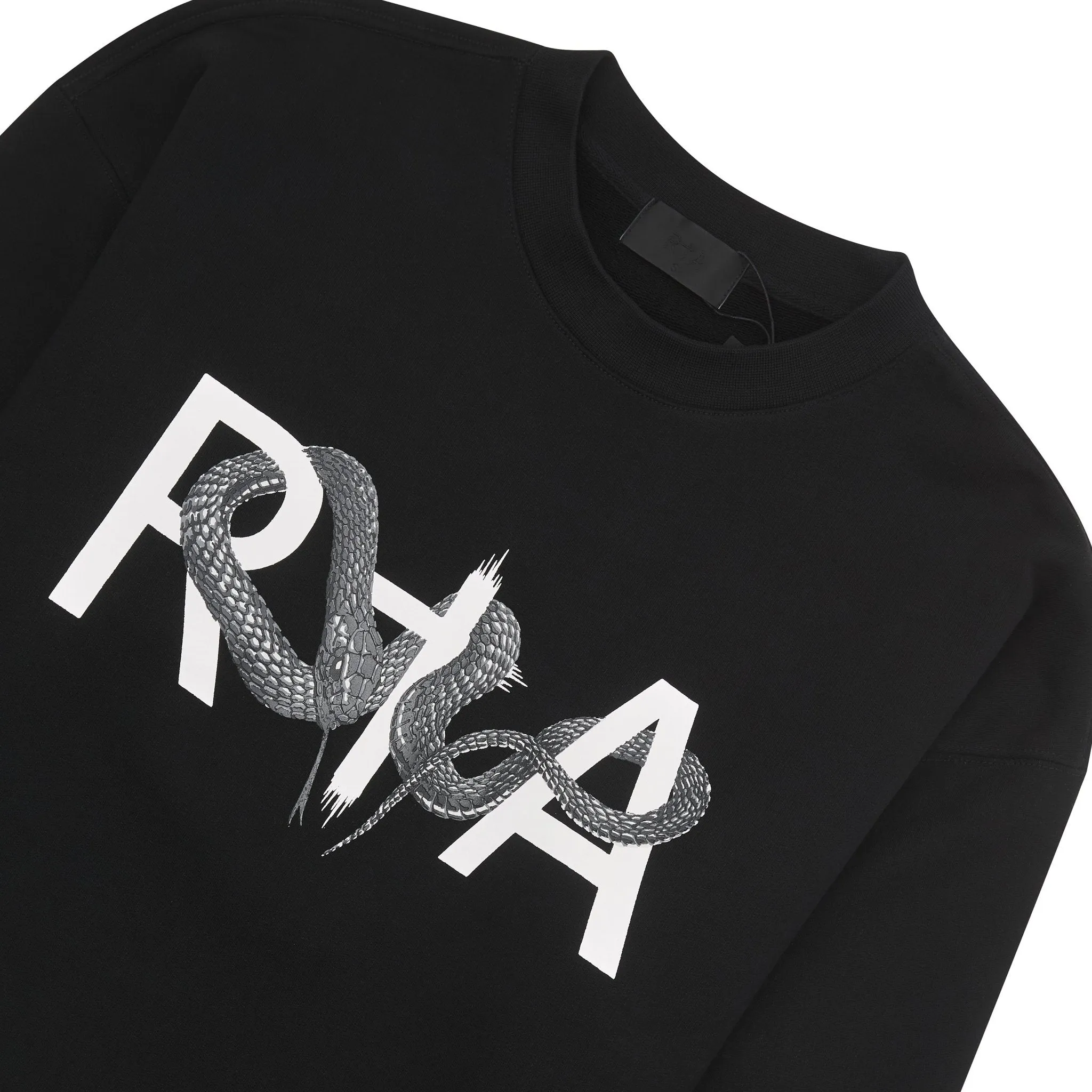 Jaylen Snake Sweatshirt | Black