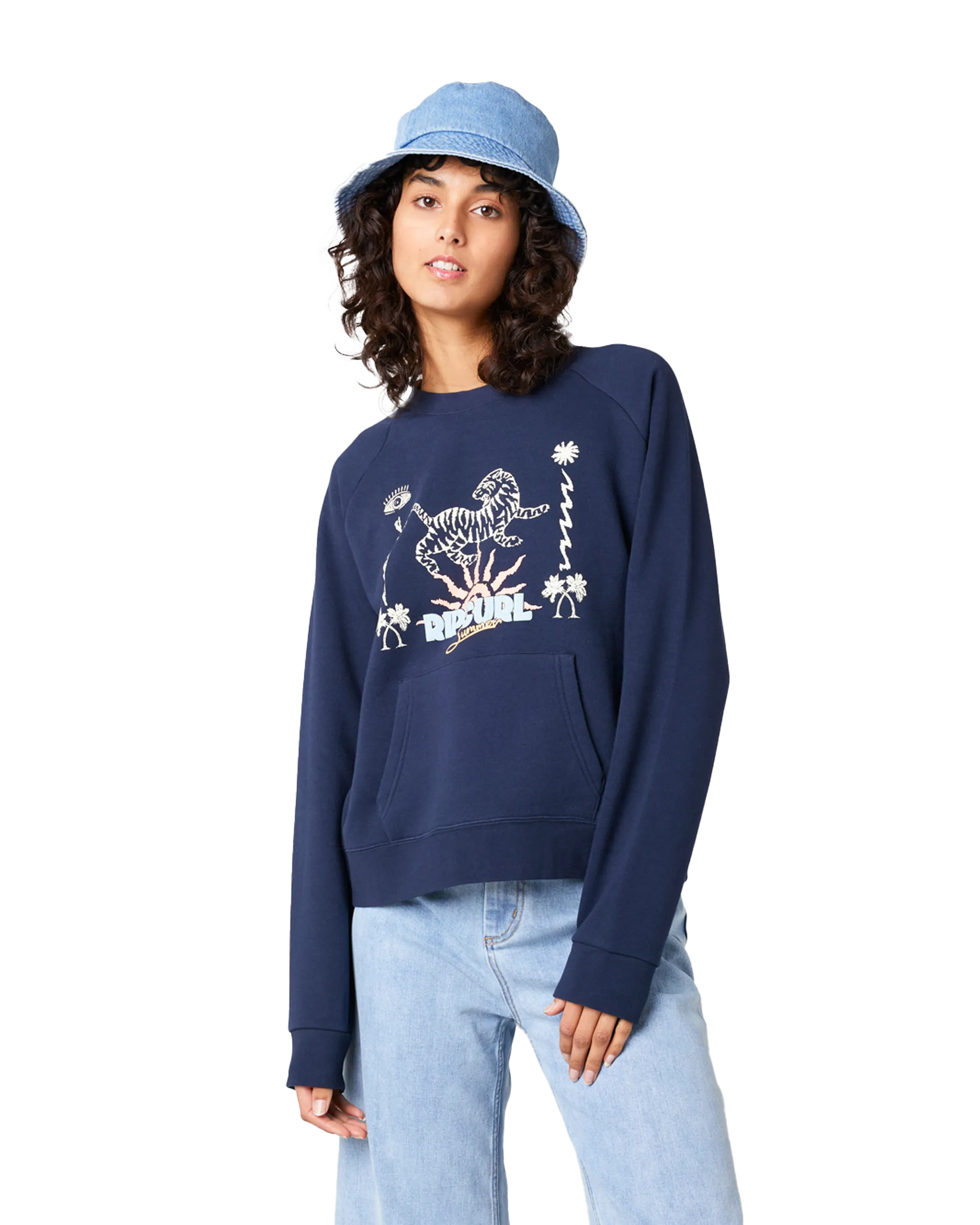 Jeffreys Sweatshirt in Navy