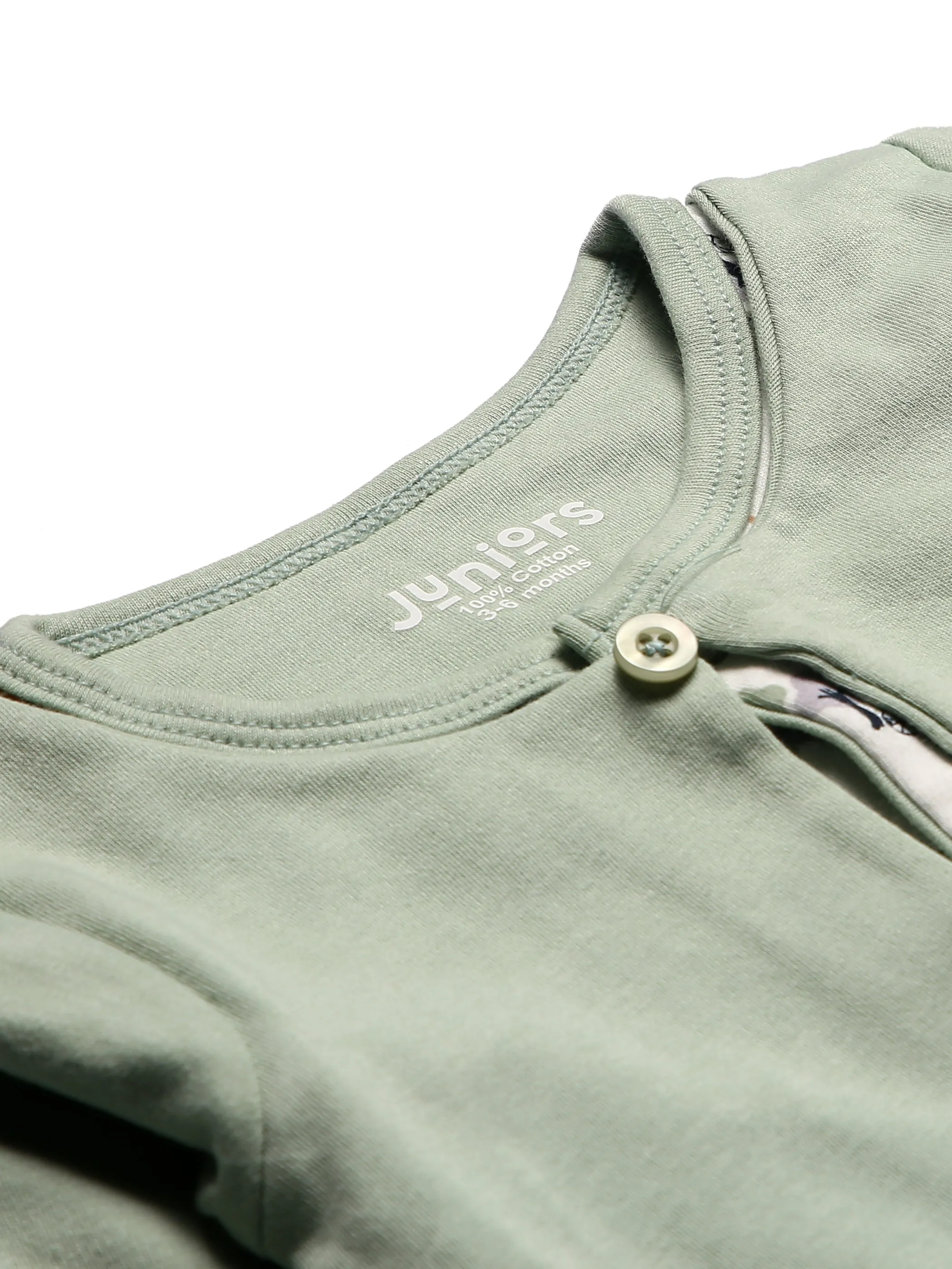 Junior Boys L/S Cotton Romper #03P (S-23)