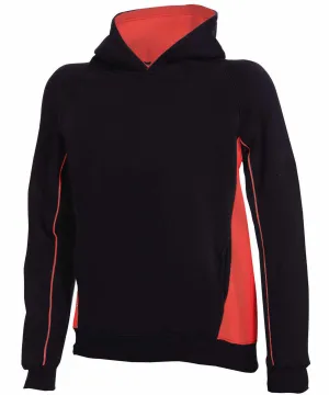 Kids pullover hoodie | Black/Red