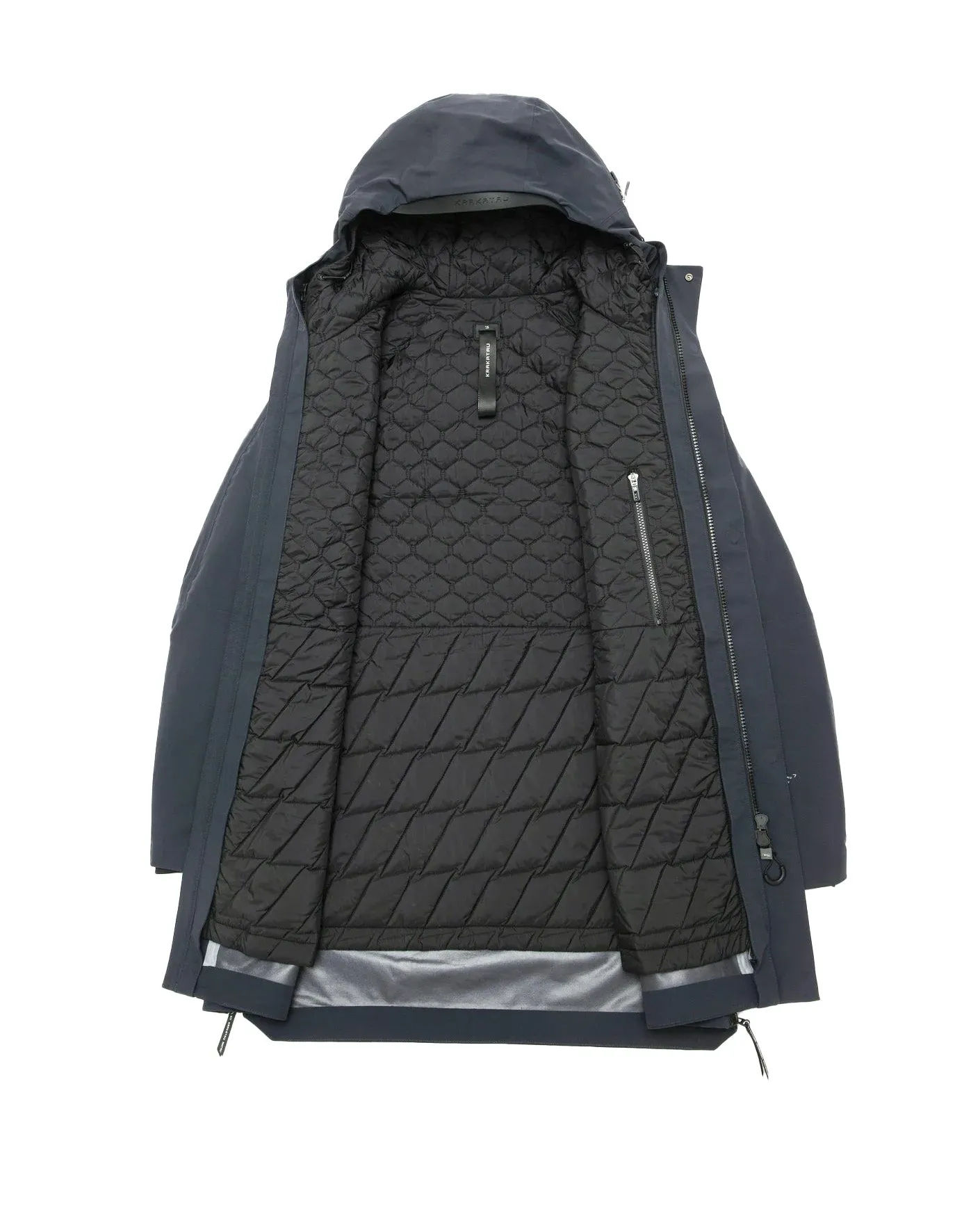 Krakatau Planck Liner Parka Antracite Uomo