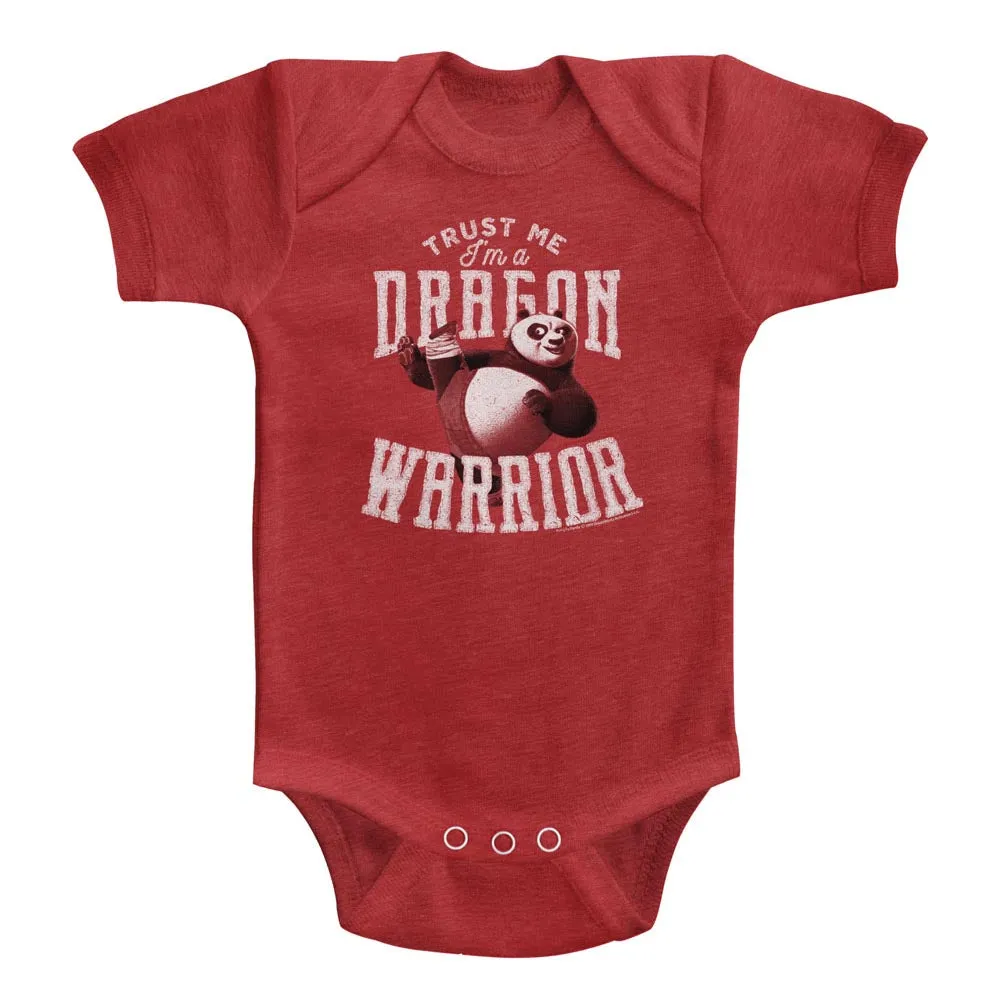 Kung Fu Panda Trust Me Baby Heather Bodysuit