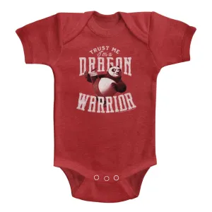 Kung Fu Panda Trust Me Baby Heather Bodysuit