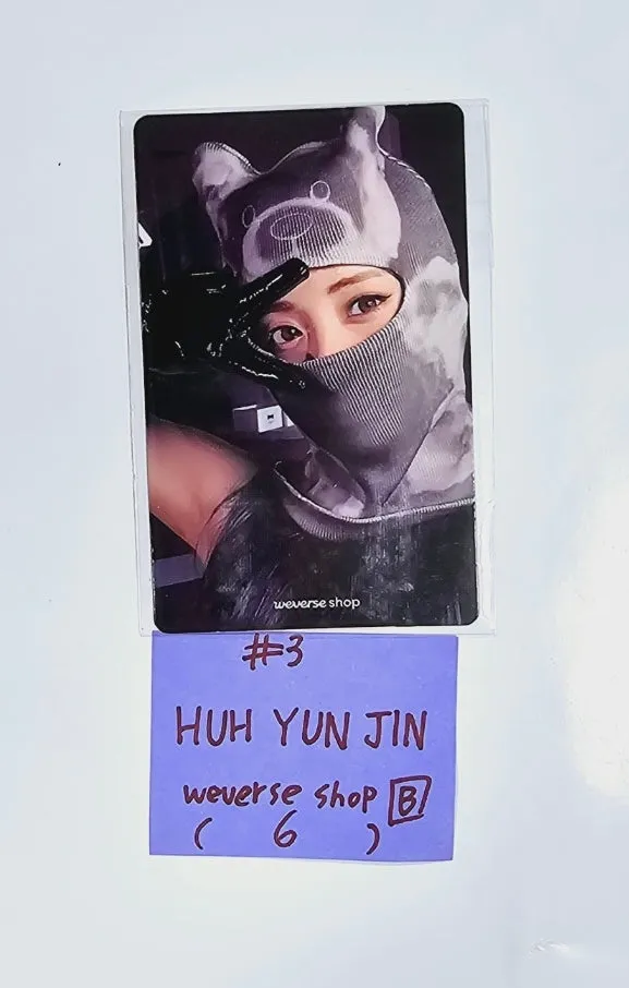 LE SSERAFIM "CRAZY" - Weverse Shop Pre-Order Benefit Photocard [Balaclava Ver.] [24.9.4]