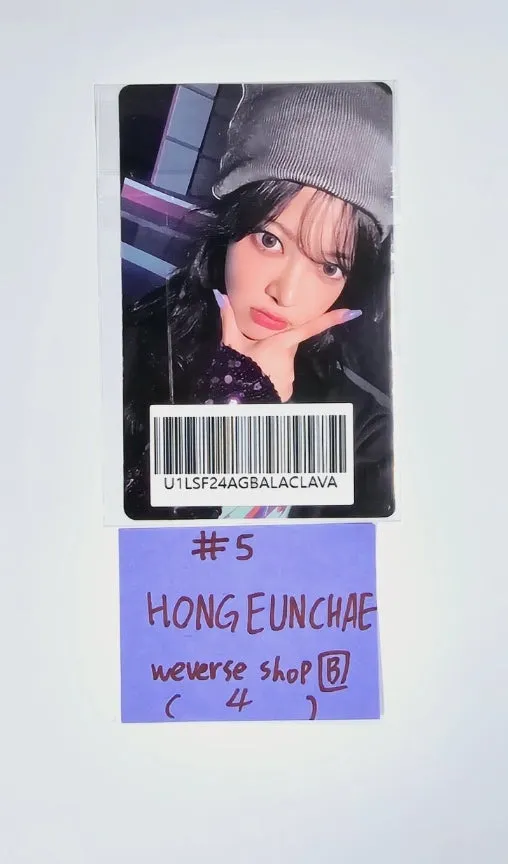 LE SSERAFIM "CRAZY" - Weverse Shop Pre-Order Benefit Photocard [Balaclava Ver.] [24.9.4]