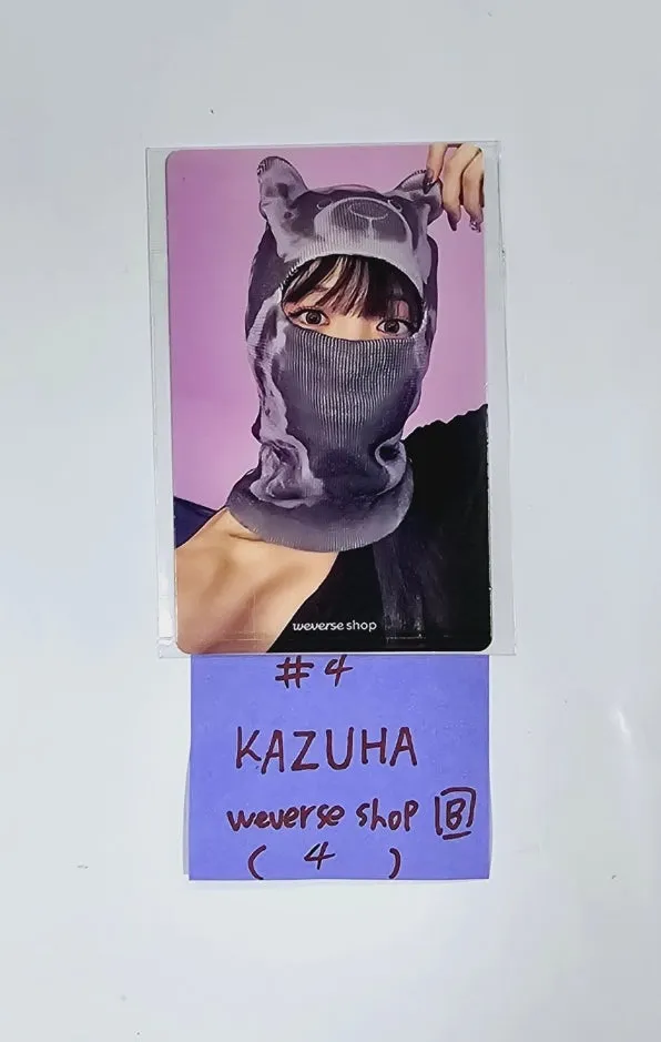 LE SSERAFIM "CRAZY" - Weverse Shop Pre-Order Benefit Photocard [Balaclava Ver.] [24.9.4]