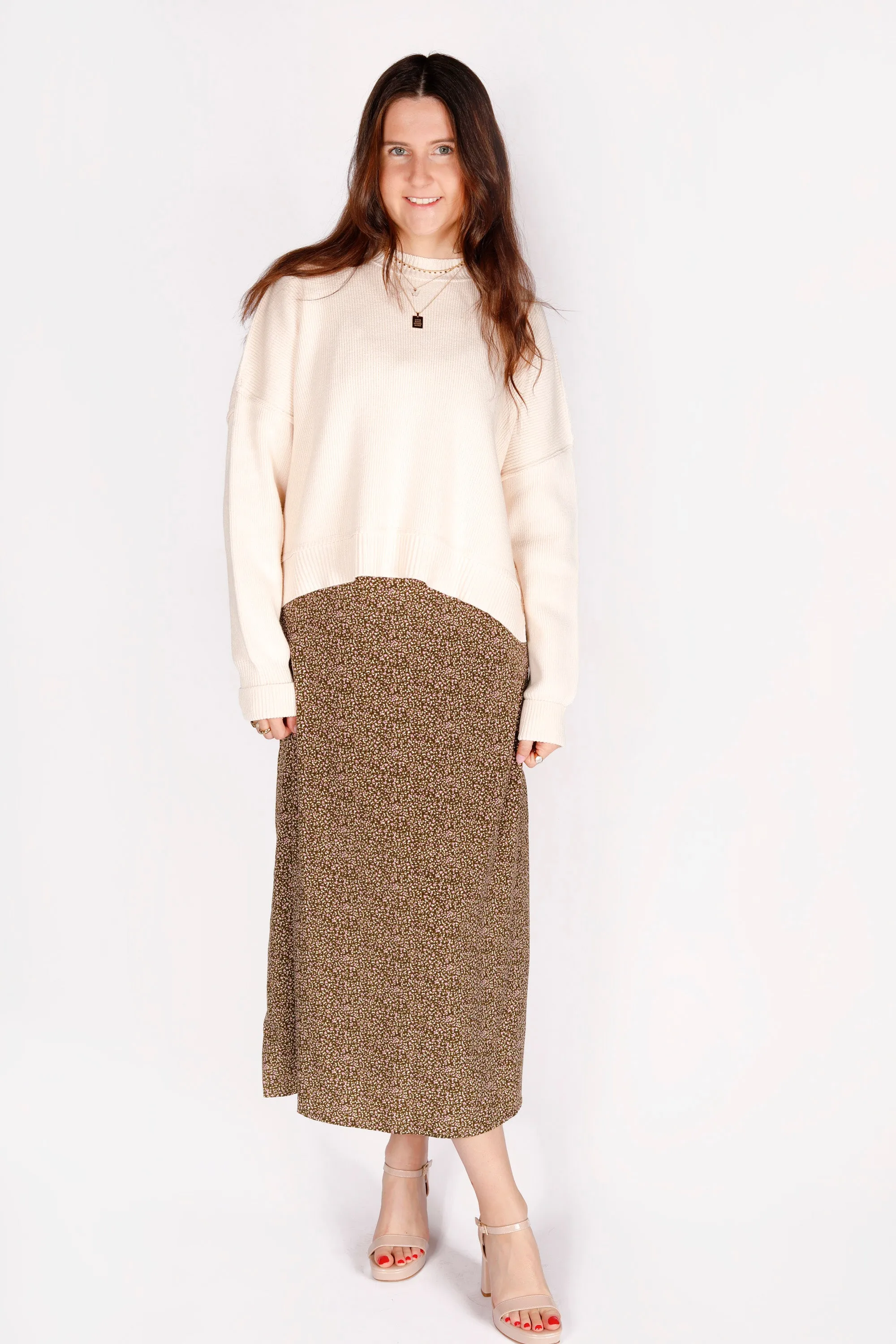 Leda Cream Sweater
