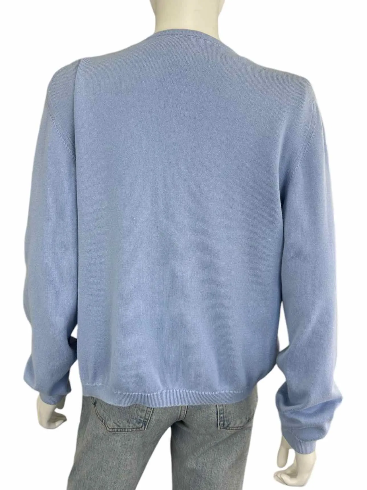 Lilly Pulitzer Periwinkle 2PC Sweater Knit Cardigan Set Size L