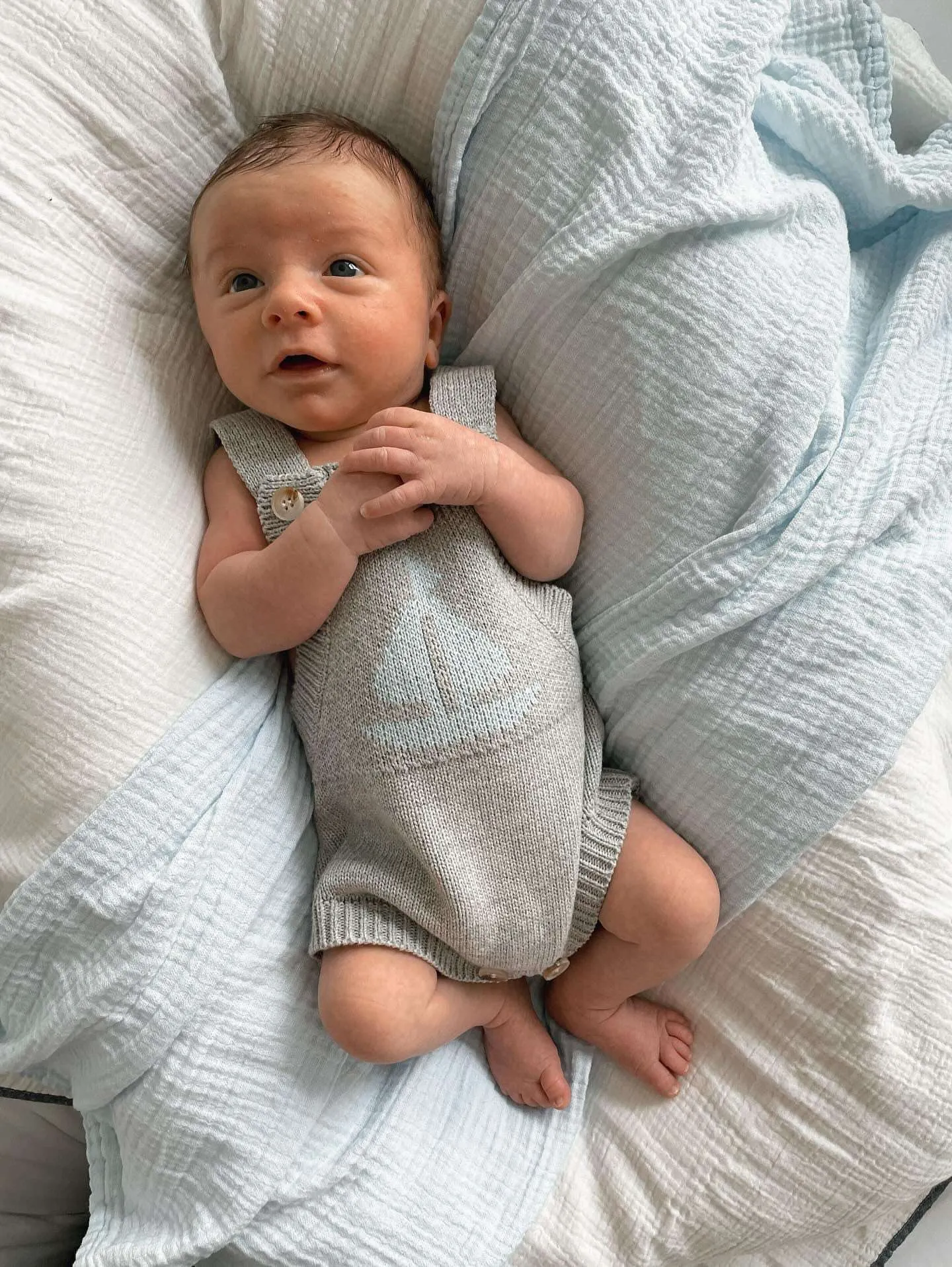 Luna   Luca Sailboat Baby Romper
