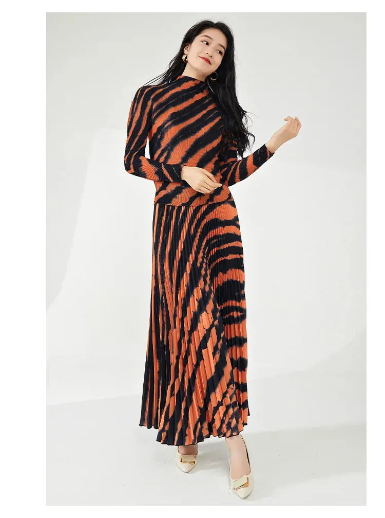 Luxury Matching Long Skirt & Top Set