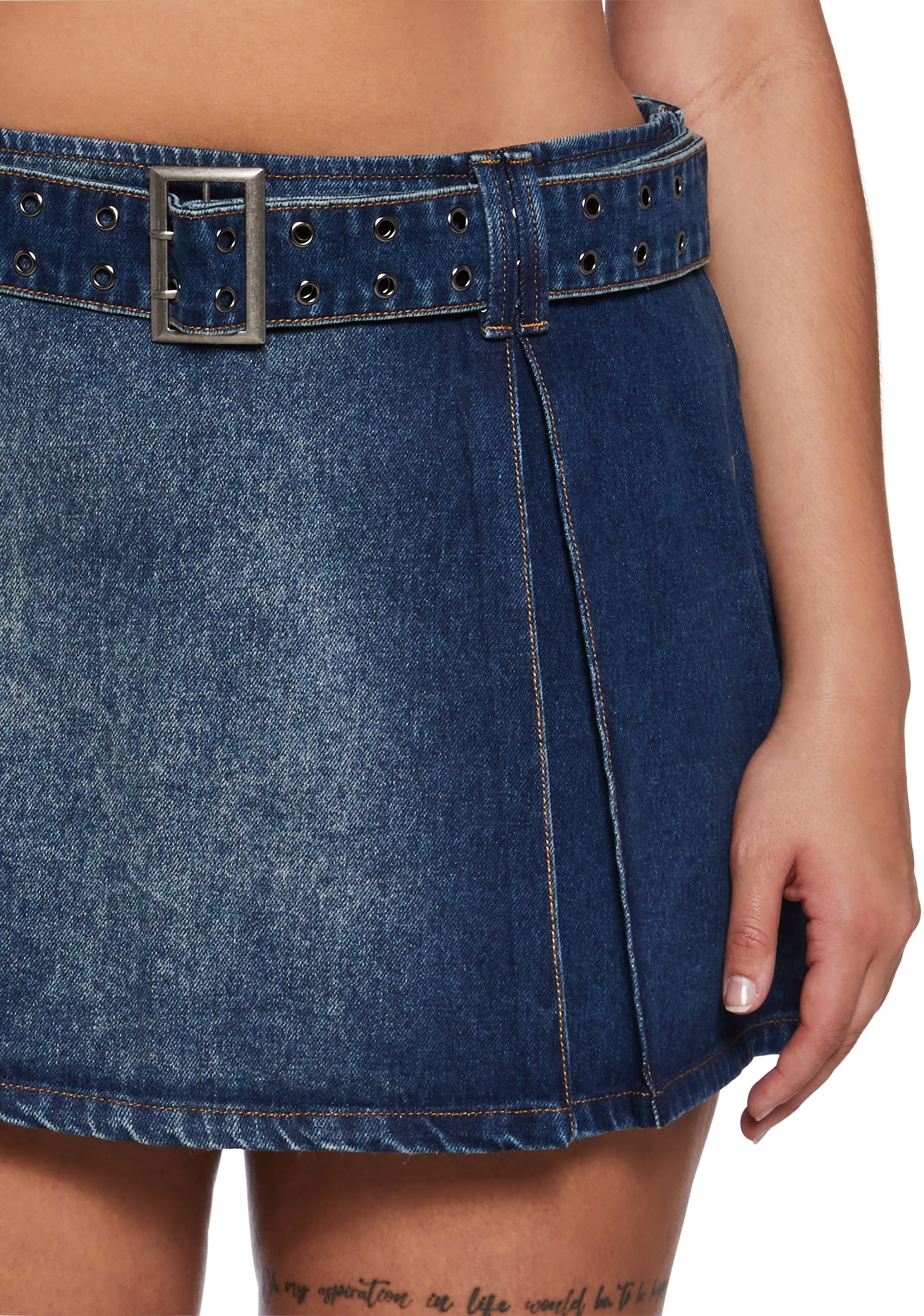 Margie Pleated Mini Skirt
