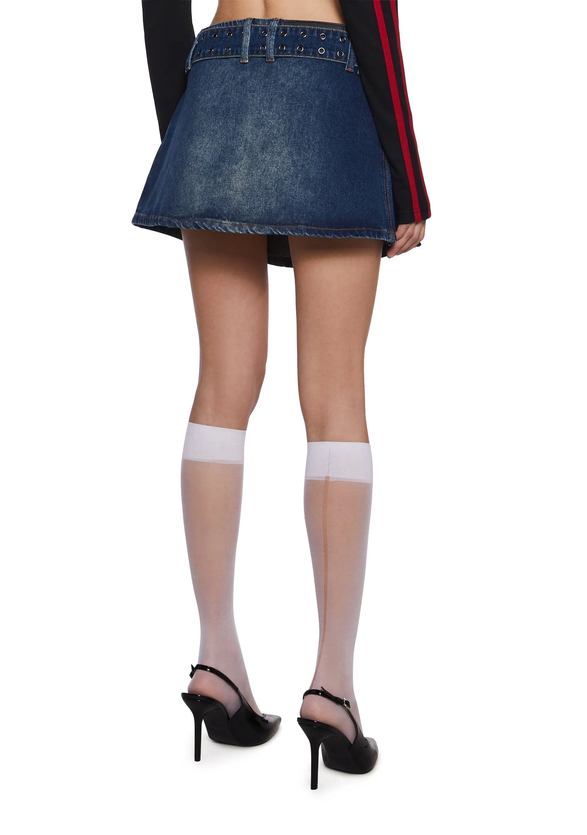 Margie Pleated Mini Skirt