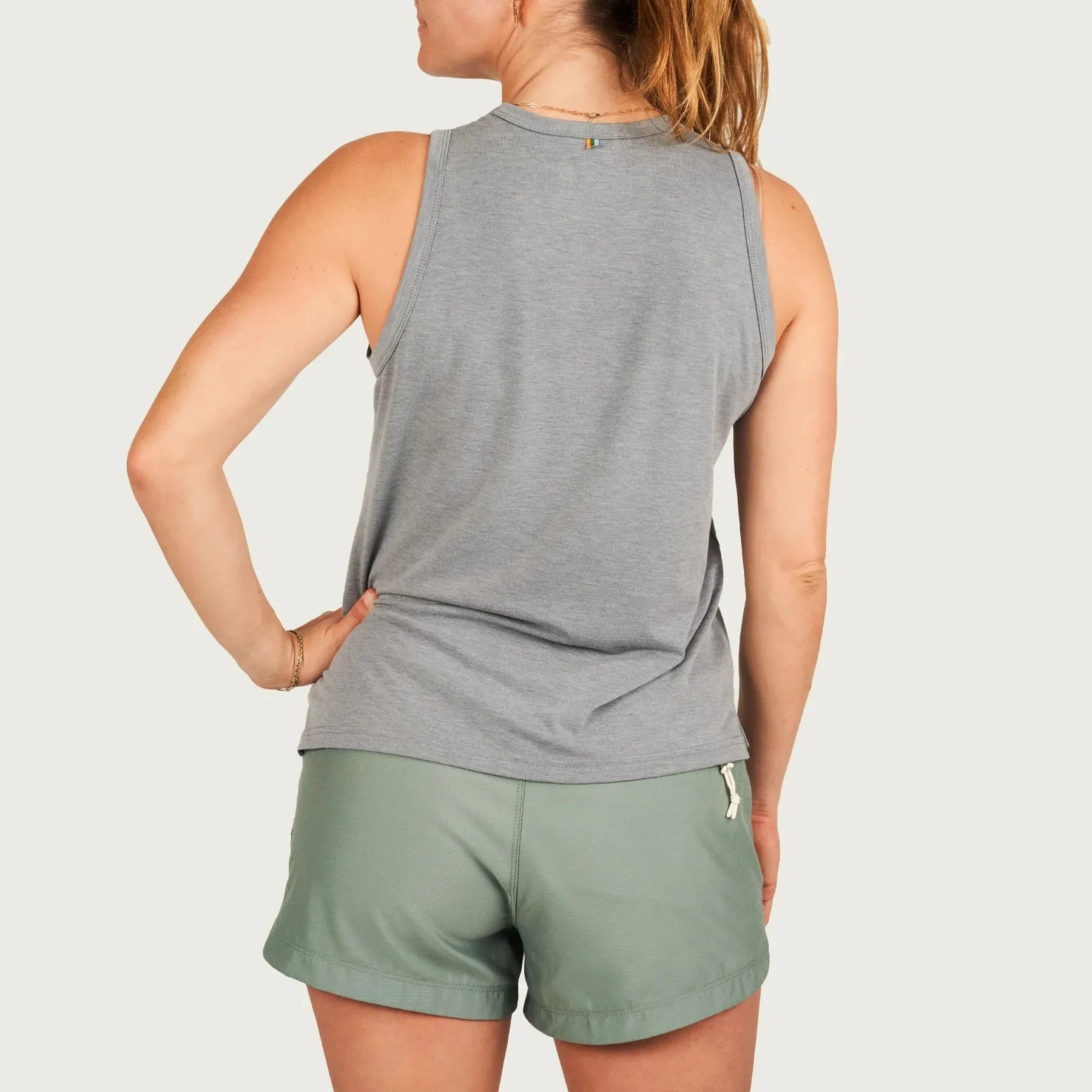 Marsh Women's Buxton Tank in Stone Heather