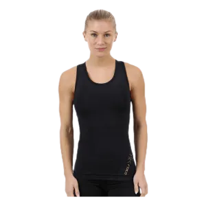 MCS Cross Training Compression Tank W Black/Gold