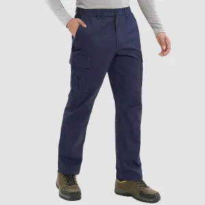 Men's Cargo Pants Straight Fit Work Pants