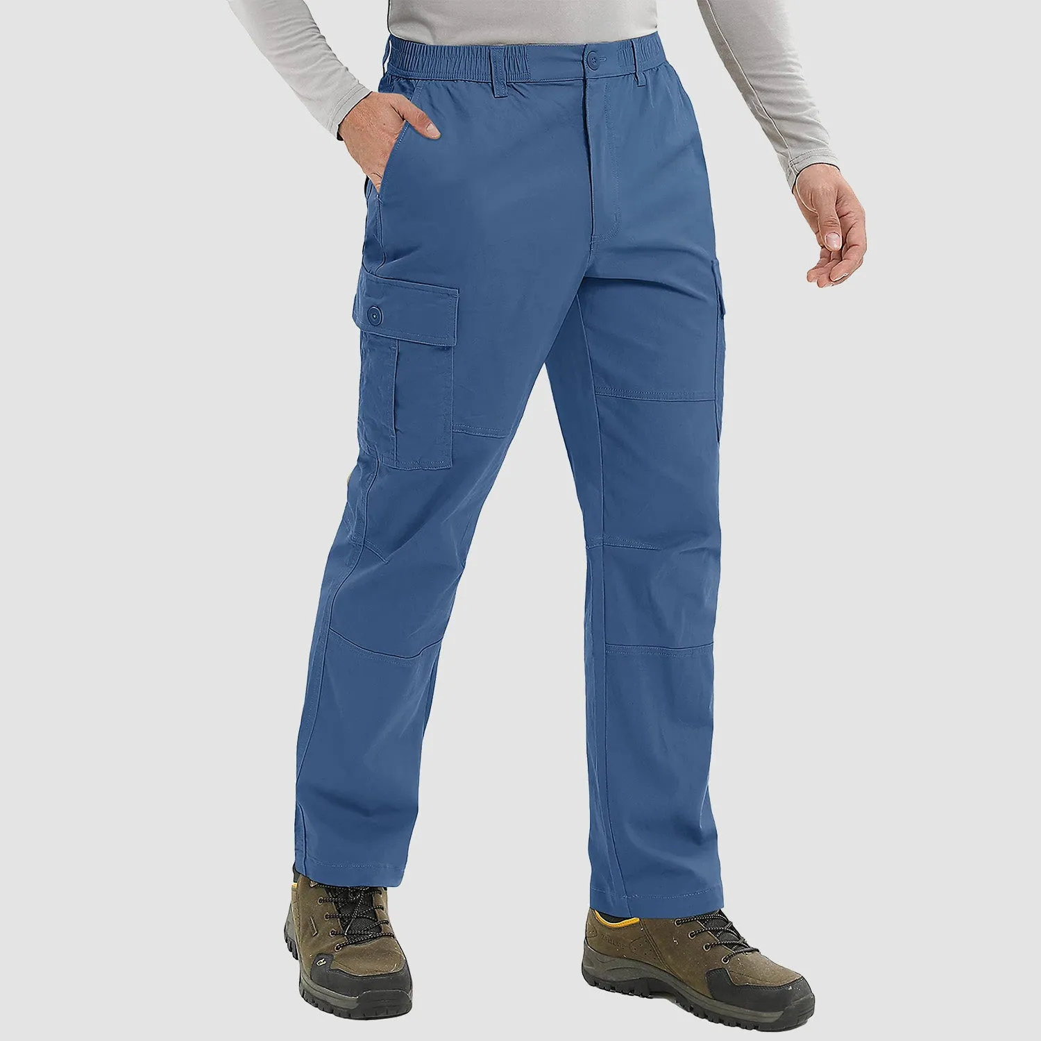 Men's Cargo Pants Straight Fit Work Pants