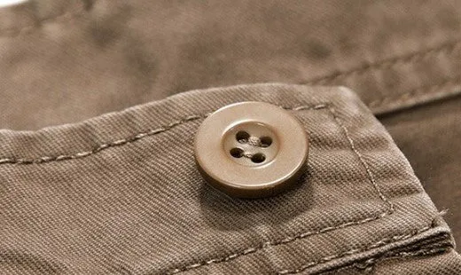 Men's Casual Cotton Loose Cargo Pants