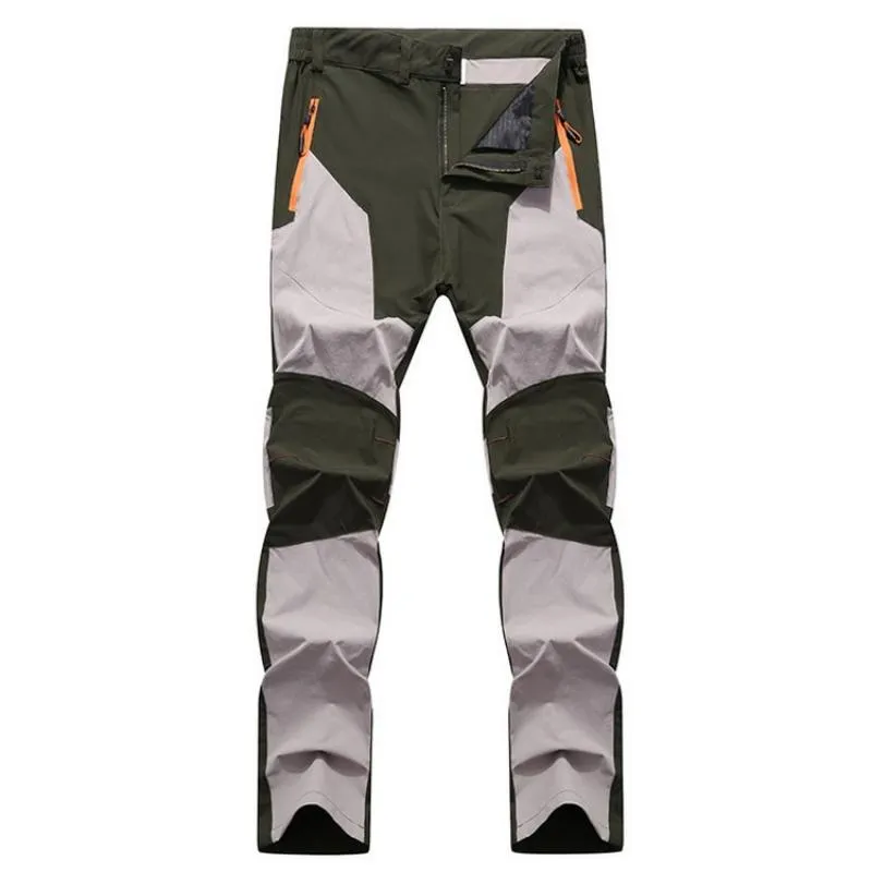 Men's Spring/Autumn Casual Waterproof Elastic Work Pants