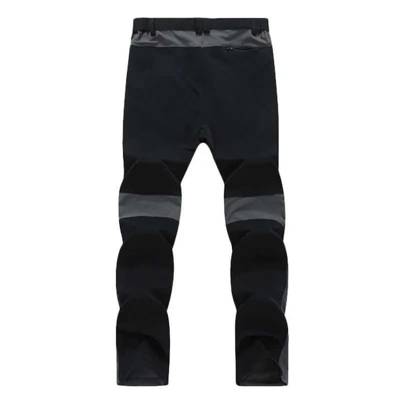 Men's Spring/Autumn Casual Waterproof Elastic Work Pants