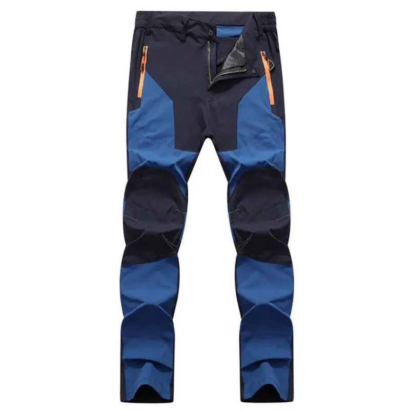 Men's Spring/Autumn Casual Waterproof Elastic Work Pants