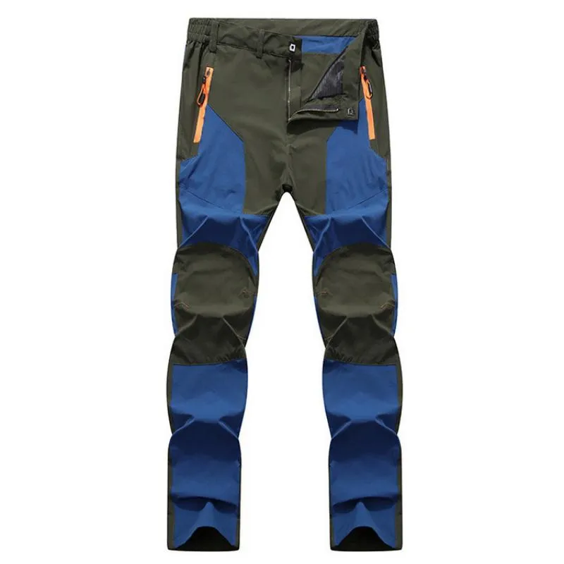 Men's Spring/Autumn Casual Waterproof Elastic Work Pants