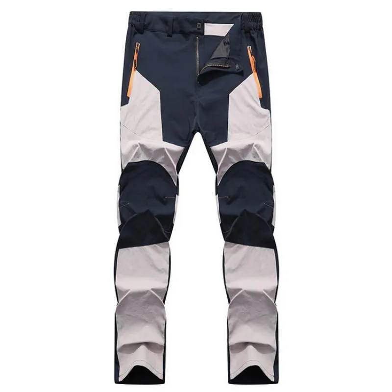 Men's Spring/Autumn Casual Waterproof Elastic Work Pants