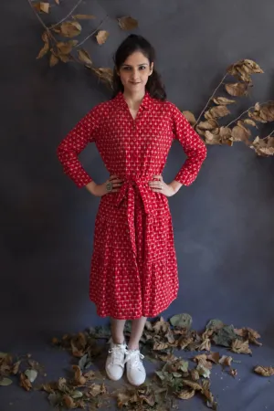 Midi tiered Dress