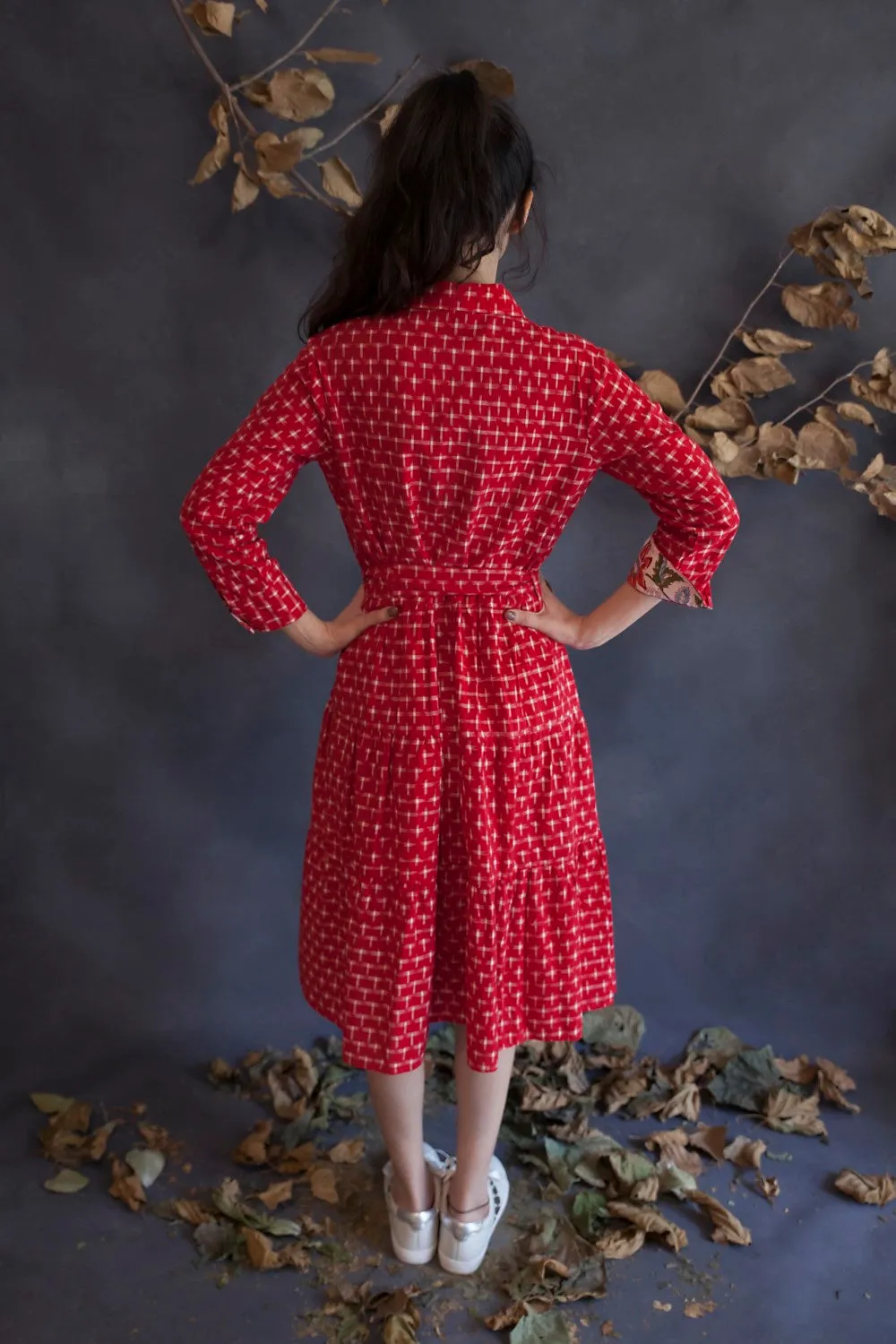 Midi tiered Dress