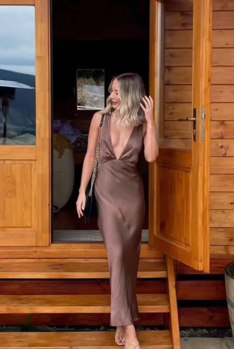 Milo Dress (Cocoa)