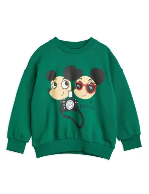 Mini Rodini Ritzratz SP Sweatshirt - Green