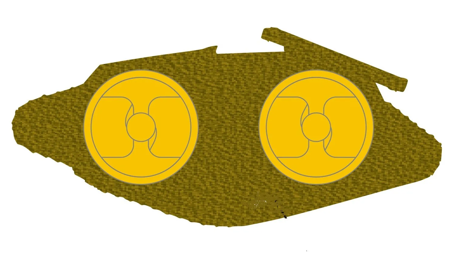 MKIV Tank World War 1 Lapel Pin