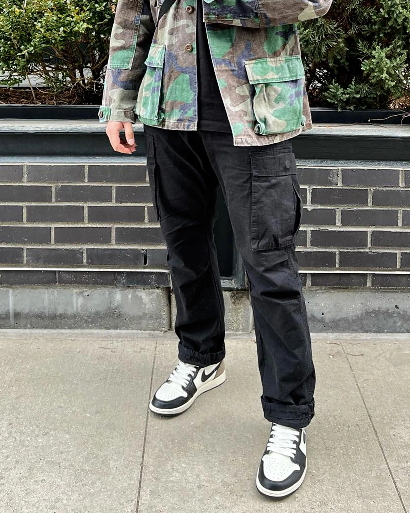 MNML Vintage Cargo Pants Black