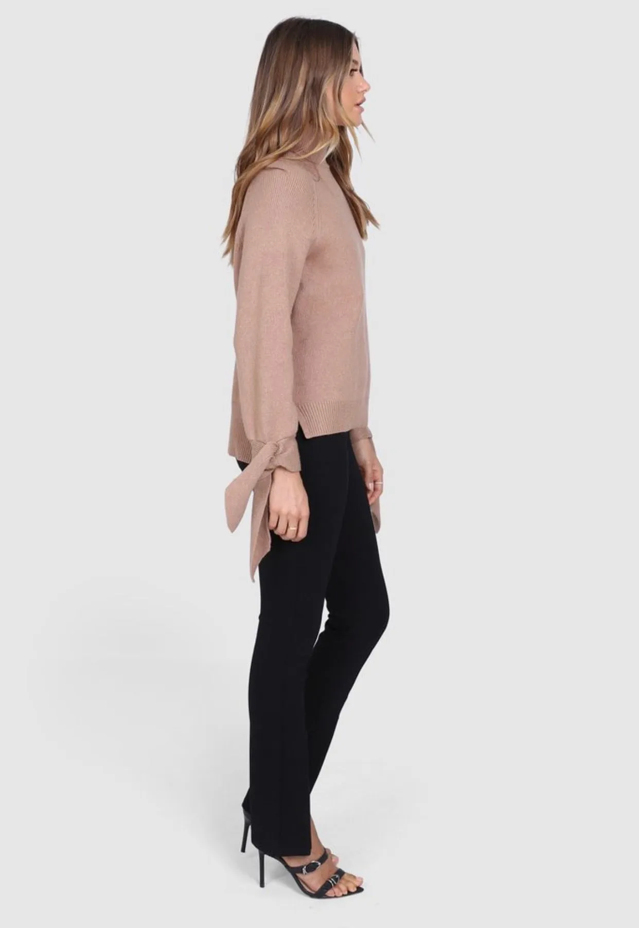 Molly camel knit