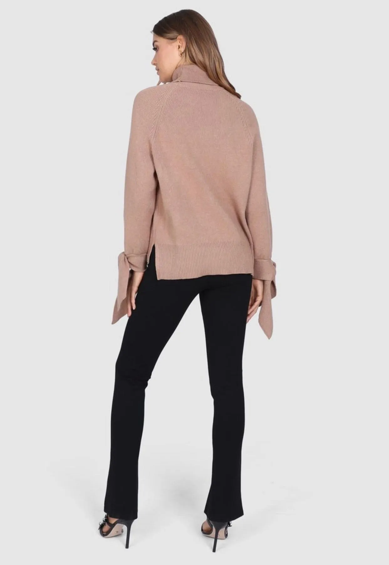 Molly camel knit