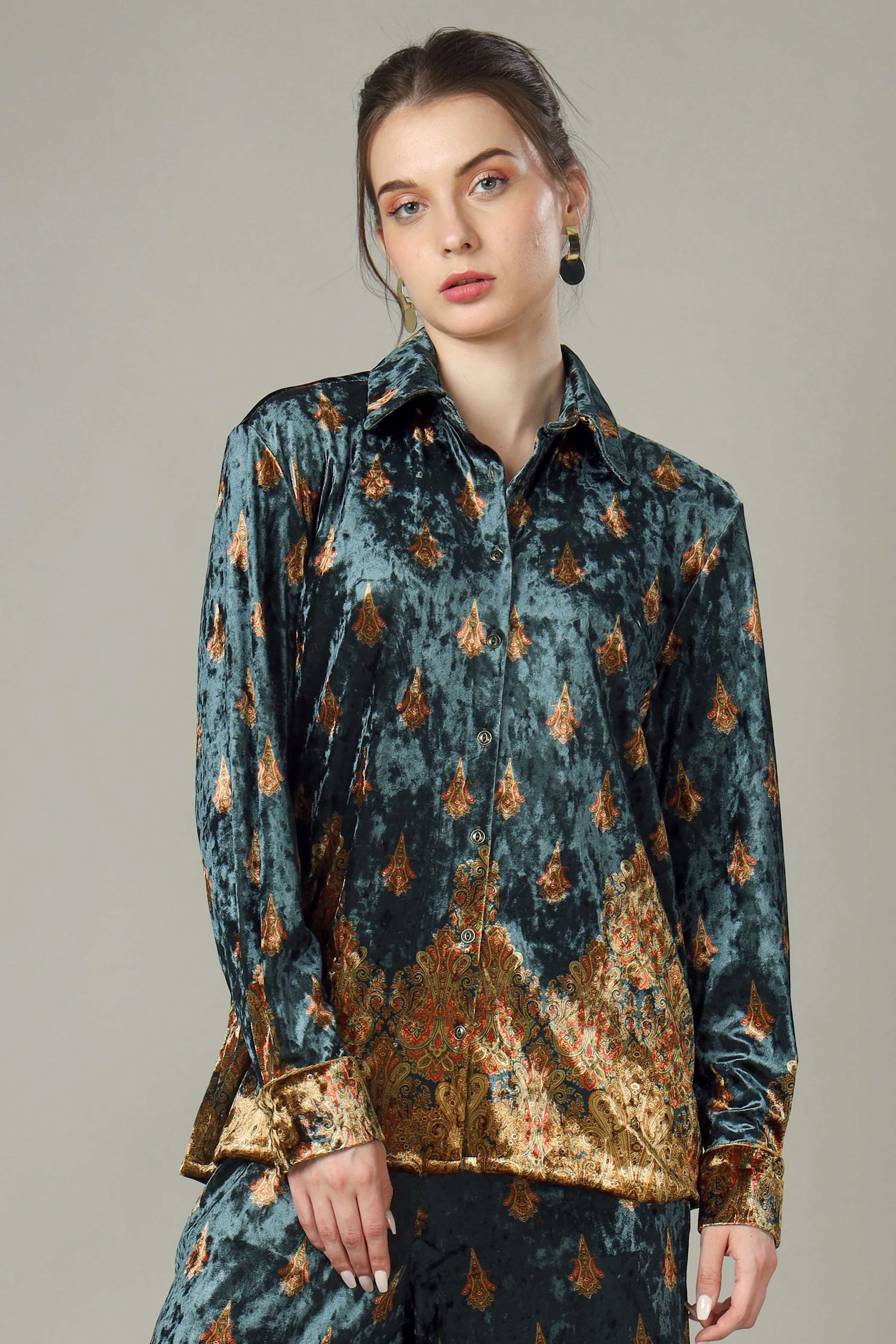 Neofaa's Next Generation Luxe Velvet Shirt