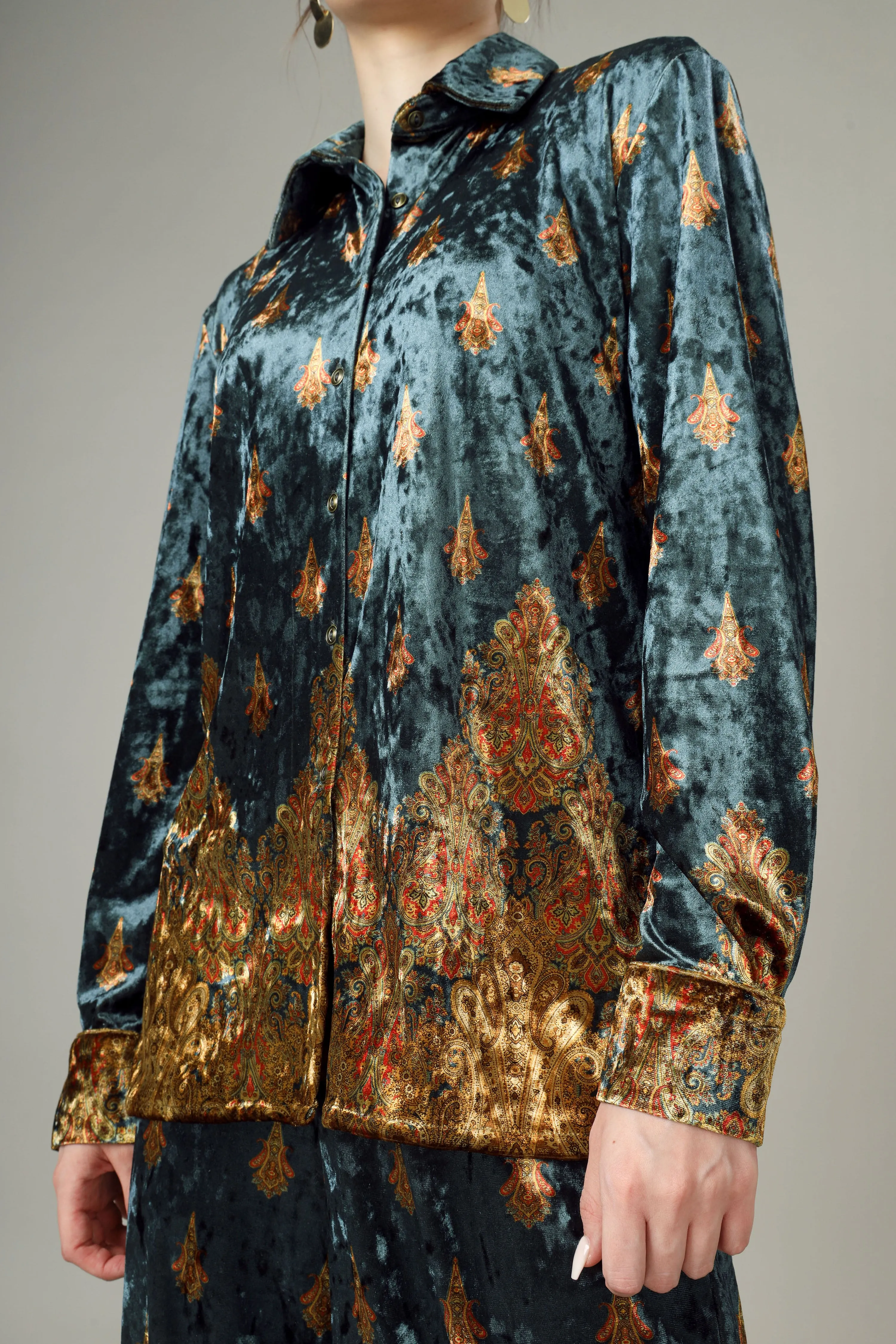 Neofaa's Next Generation Luxe Velvet Shirt