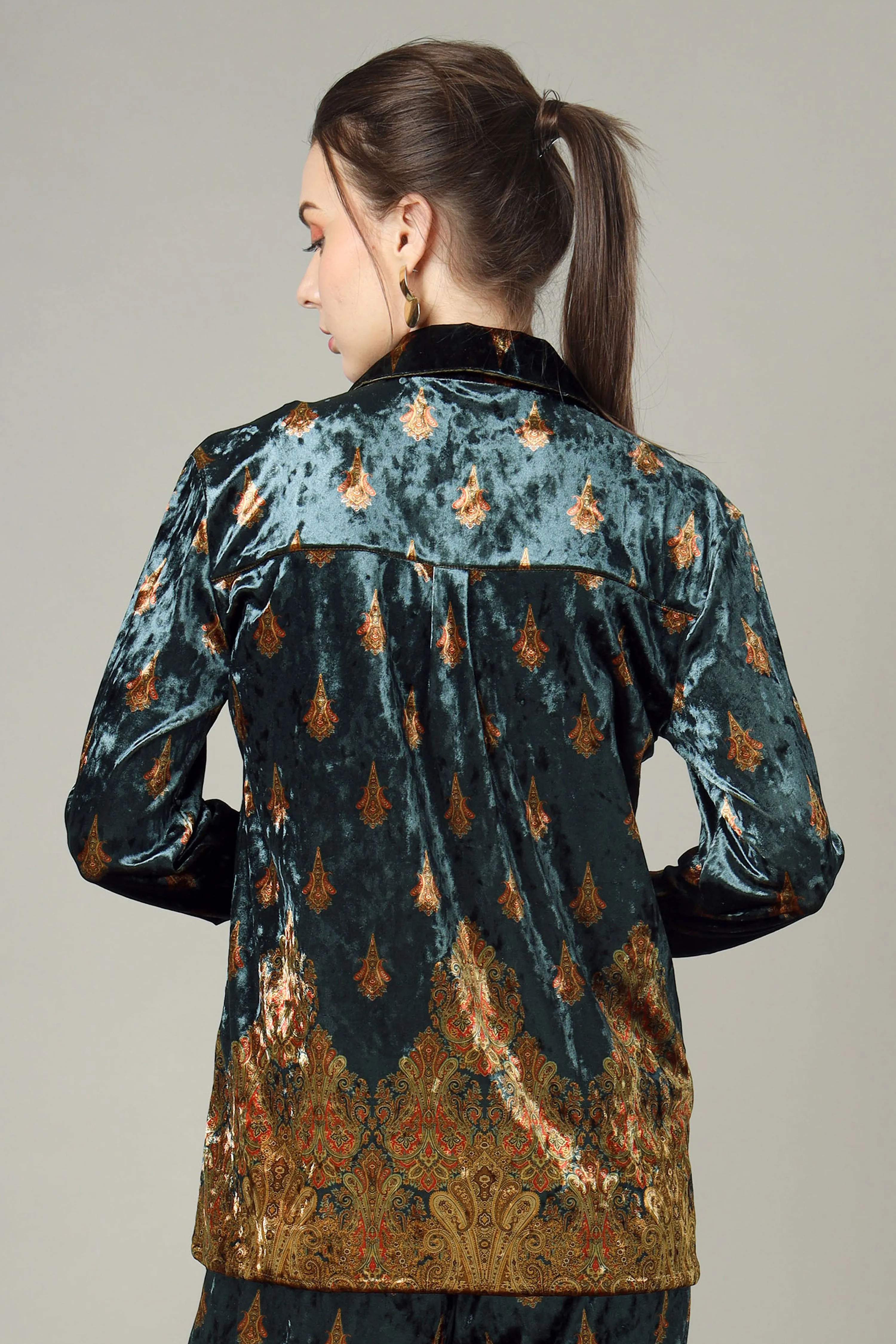 Neofaa's Next Generation Luxe Velvet Shirt