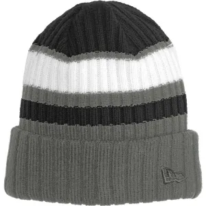 New Era Black/Graphite Ribbed Tailgate Beanie