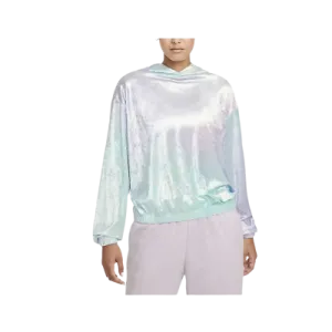 Nike Women's Sportswear Femme Velour Pullover Hoodie