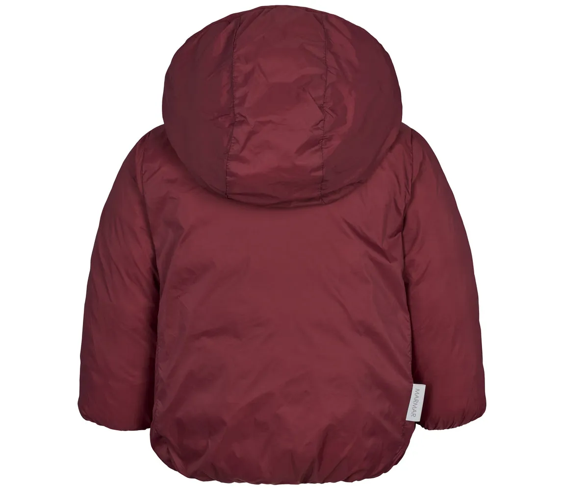 Ordell Jacket, Puffer Jacket - Deep Ruby