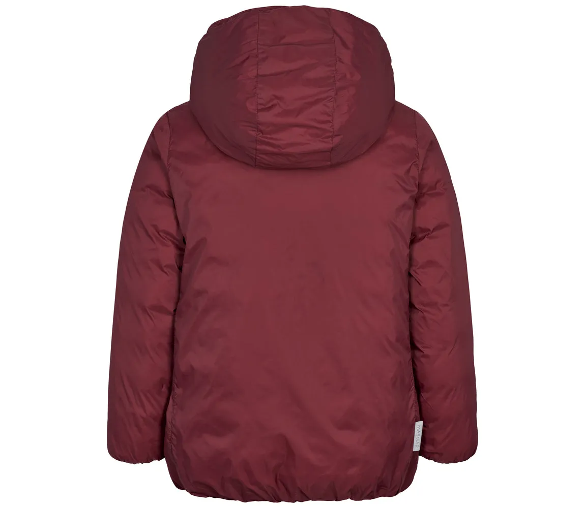Ordell Jacket, Puffer Jacket - Deep Ruby