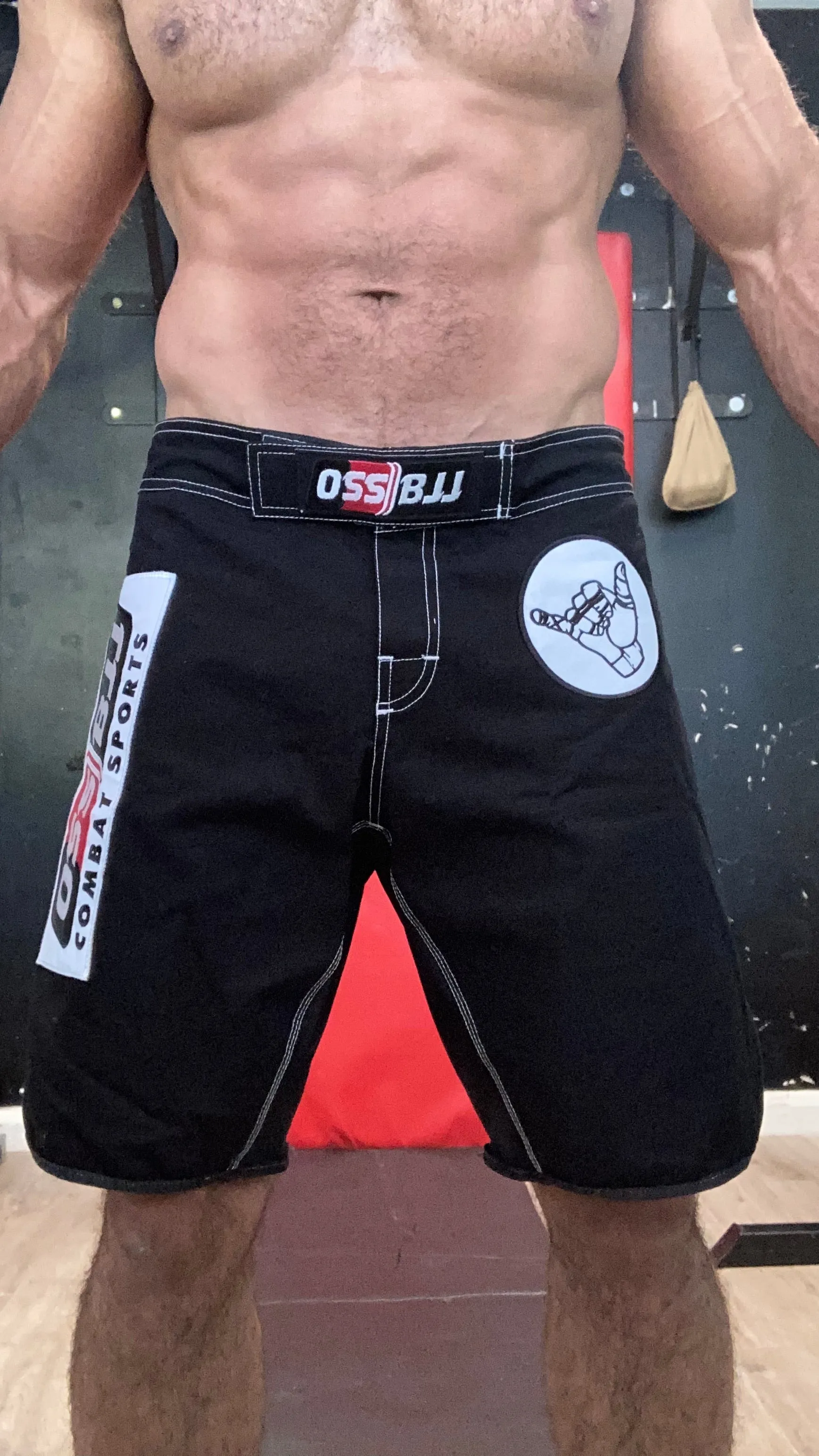 OSS - Outdoor Gym Workout Training Shorts -  MMA Grappling Cage Fighting BJJ NoGi Weight Lifting